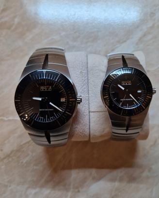DUE OROLOGI SECTOR D880 UOMO E DONNA NUOVI 