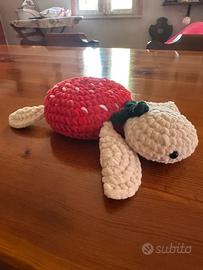 Tartaruga “Strawberry Edition” Peluche handmade al