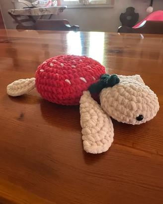 Tartaruga “Strawberry Edition” Peluche handmade al