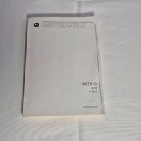 Manuale Originale Multilingua Motorola Razr V3