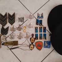 mostrine, fregi, baschi, etc