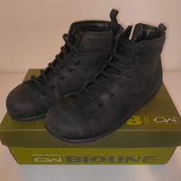 Bioline Saty scarpe in pelle nera 42 made in Italy