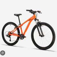 bici rockrider st 500 arancione. 