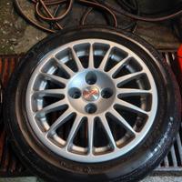 Cerchi OZ Racing 15" 4x100 e gomme
