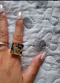 Anello vetro di Murano