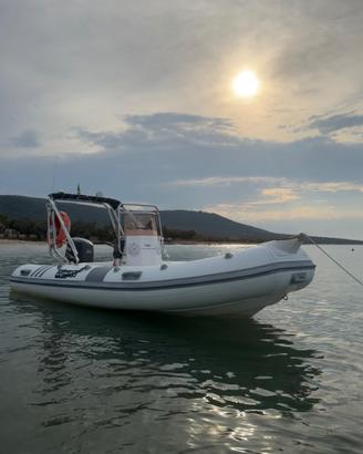 Gommone legar 470 yamaha 40/60 carrello ellebi