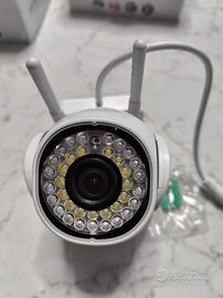 3 videocamere videosorveglianza 4k UHD 5G WI-FI