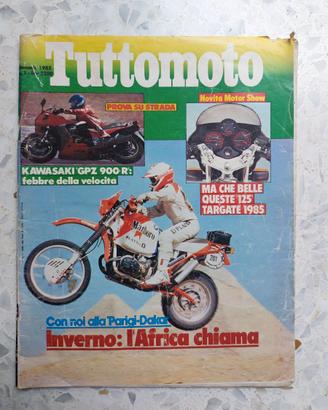 Tutto Moto 1985 GPZ 900 Gilera RV250 NGR Cagiva GP