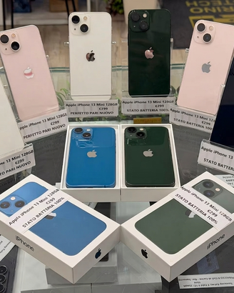 Apple iPhone 13 Mini 128GB - BATTERIA 100%