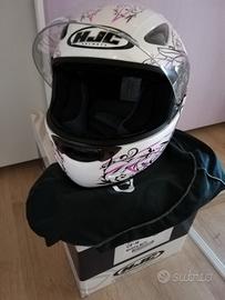 casco moto donna