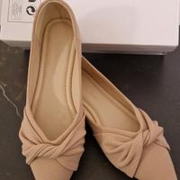 scarpa ballerina beige