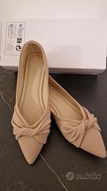 scarpa ballerina beige