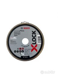 Bosch X-LOCK Dischi Taglio Inox 125mm – 10 Pezzi