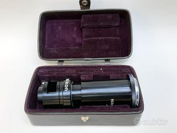 Nikon microscopio con attacco Nikkorex-F M42