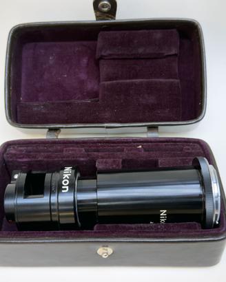 Nikon microscopio con attacco Nikkorex-F M42