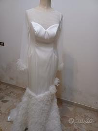meraviglioso abito da sposa atelier zea