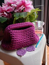 clutch bag+orecchini 