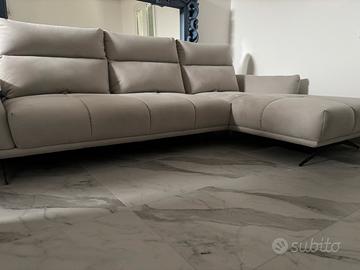 Divano elegante design angolare 3m nuovo