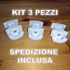 KIT 3X Appendino per radiatori verticali