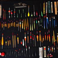 grande lotto galleggianti vintage - collezione