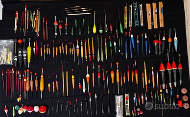 grande lotto galleggianti vintage - collezione