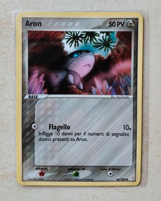 Aron 44/100 Ex Crystal Guardians Pokemon 
