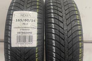 165 60 r14 75h 2 gomme nexen 4 stagioni