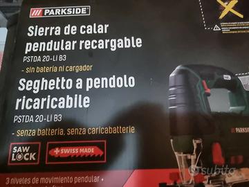 Parkside Sega da Traforo a pendolo senza batteria