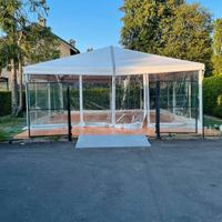GAZEBO TENDONE 8x8 DA GIARDINO