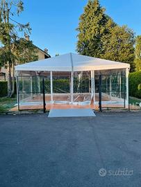 GAZEBO TENDONE 8x8 DA GIARDINO