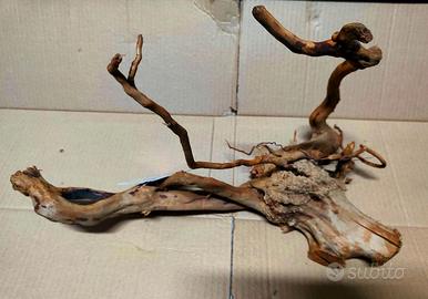 Legno Decorativo x Acquario o Terrario cm 48x33