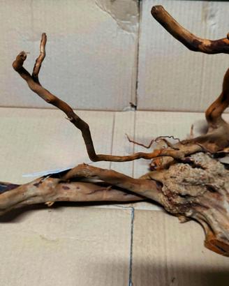 Legno Decorativo x Acquario o Terrario cm 48x33