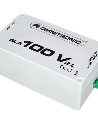 Trasformatore da audio 100v a uscita pre.