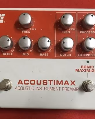 BBE ACOUSTIMAX preamplificatore chitarra acustica