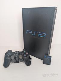 PS2 Fat SCPH-39004 + Controller + Memory Card
