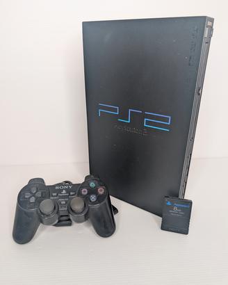 PS2 Fat SCPH-39004 + Controller + Memory Card
