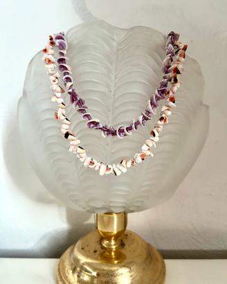 2 Collane conchiglie Y2K mare set trendy