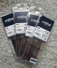 Crucial DDR5 RAM 16GB 5600MHz KIT MEMORIA 64GB