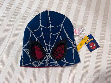 Cuffia berretto spiderman reversibile marvel