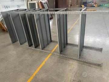 Scaffale 60x100x265 con 7 ripiani