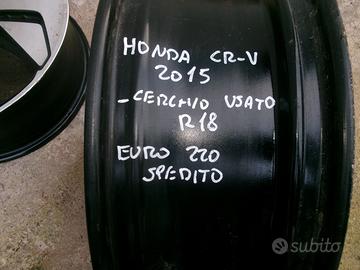 Cerchio usato honda cr-v 2015 r18