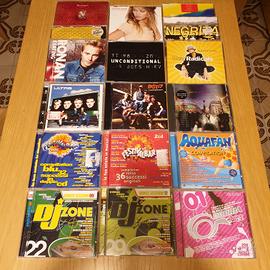 cd singoli, album, compilation dance e pop