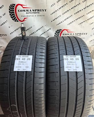 2 PNEUMATICI 285/40 R20 PIRELLI ESTIVE