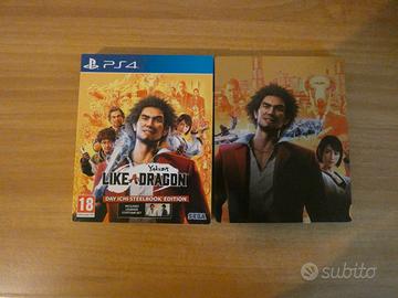 Yakuza: Like a Dragon Steelbook Edition ps4