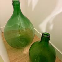 Damigiane vintage verdi