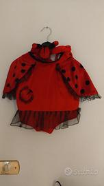 vestito carnevale coccinella 