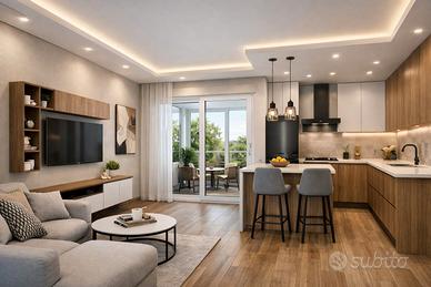 Trilocale in costruzione con terrazza ad Assemini