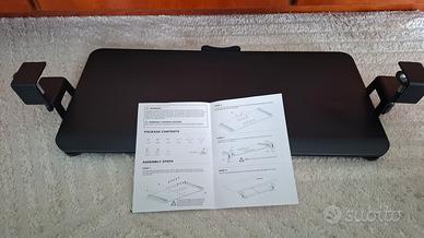 vassoio per tastiera estraibile per scrivania