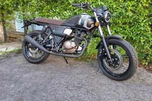 SCRAMBLER F.B. MONDIAL SPARTAN 125cc BLACK