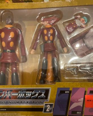 Bandai Cyborg 009 box set figure 2 vintage Japan